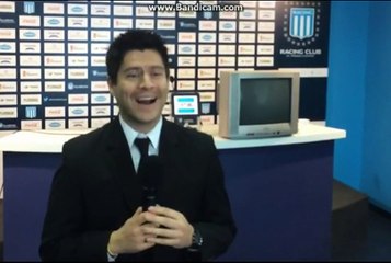 Hinchas de Racing se burlan de robo en sala de Independiente