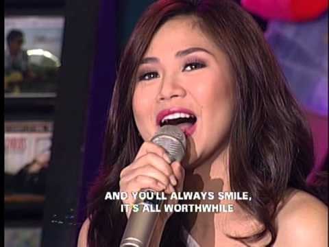 Sarah Geronimo sings 'I Won't Last A Day Without You' on ASAP
