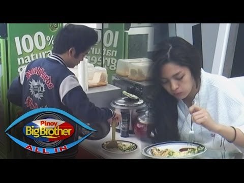 Joshua cooks special breakfast for Jane in PBB