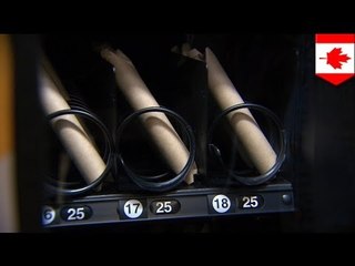 Crack pipe vending machine: 25 cents a pop in Vancouver!