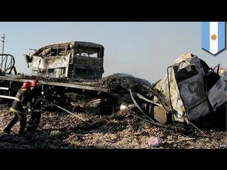 Argentina bus crash kills at least 18 near Mendoza