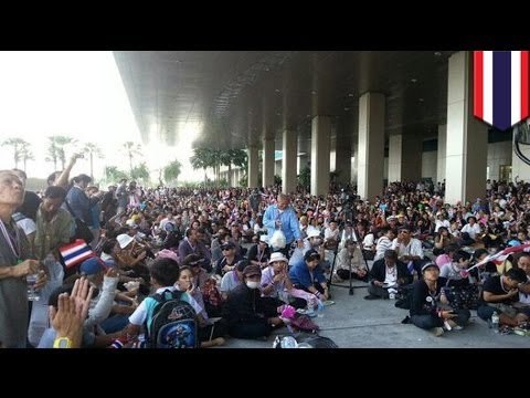 Two grenades fired at Bangkok rally stage