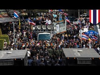 2 injured in shooting outside facility where Thai PM is in meeting