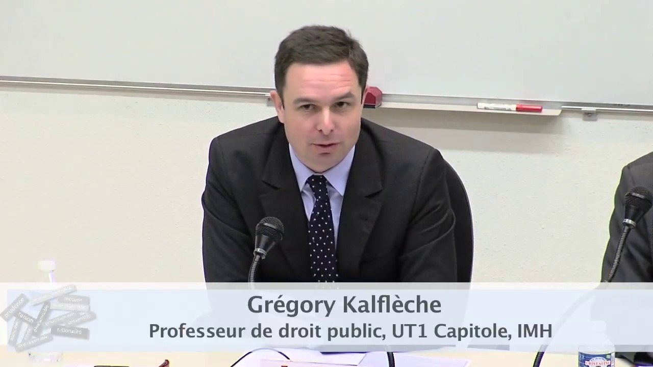 IMH_20-03-15_Le raisonnable en droit administratif-5-"Le raisonnable dans les contrats publics", Grégory Kalflèche, Professeur de droit public, Université Toulouse 1 Capitole, Institut Maurice Hauriou