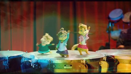 "Hot n cold" Chipmunks music video HD