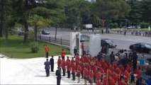 Cumhurbaşkanı Erdoğan Arnavutluk'ta Resmi Törenle Karşılandı