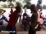 Funny Bald Boys Slapping each other