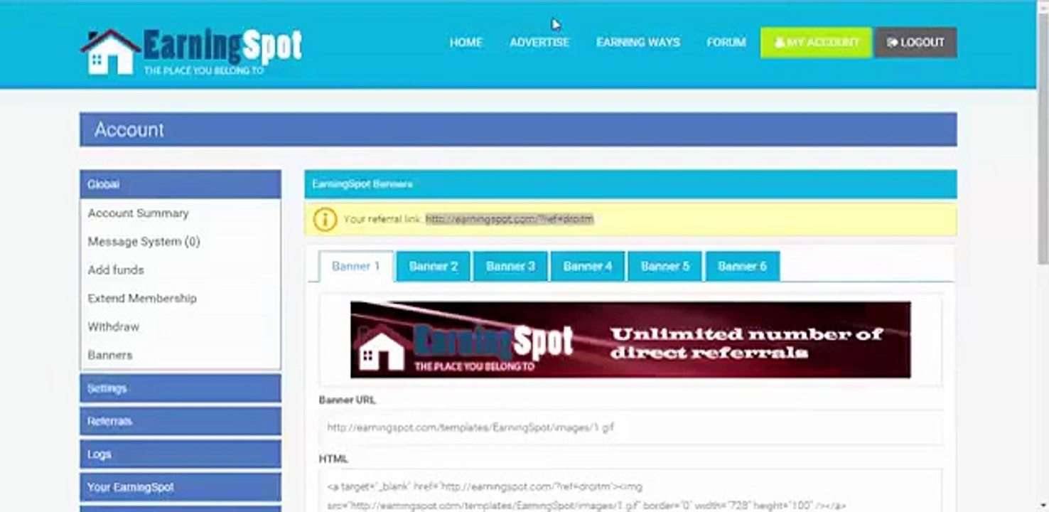 اثبات دفع شركة earningspot 2015