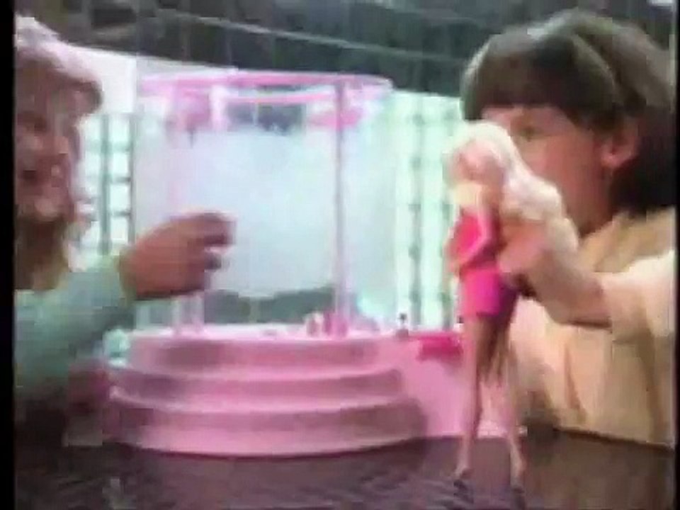 1985 Barbie Glamour Bath & Shower Commercial *HQ