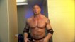 A WWE fan sneaks backstage to see Batista