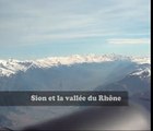 Une heure de vol sur les Alpes suisses
