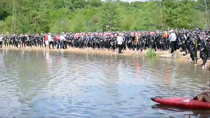depart natation triathlon 2015