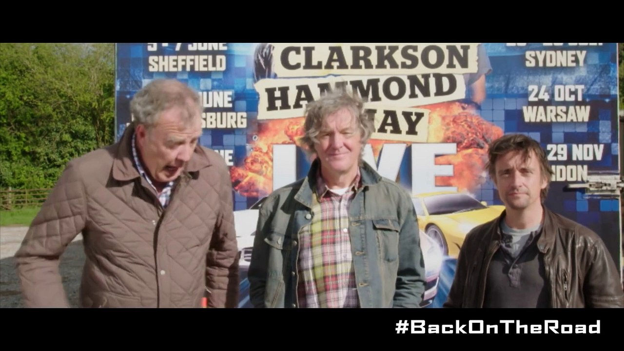 Clarkson, Hammond et May sont de retour dans un nouveau show