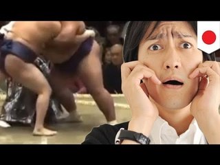 ポロリ危機　力士まわし解ける