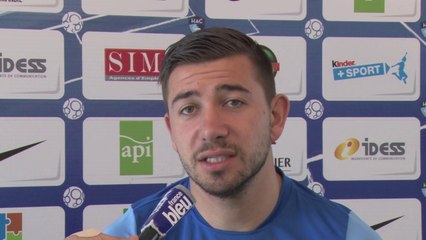 Avant Châteauroux - HAC, itv de Mickaël Le Bihan