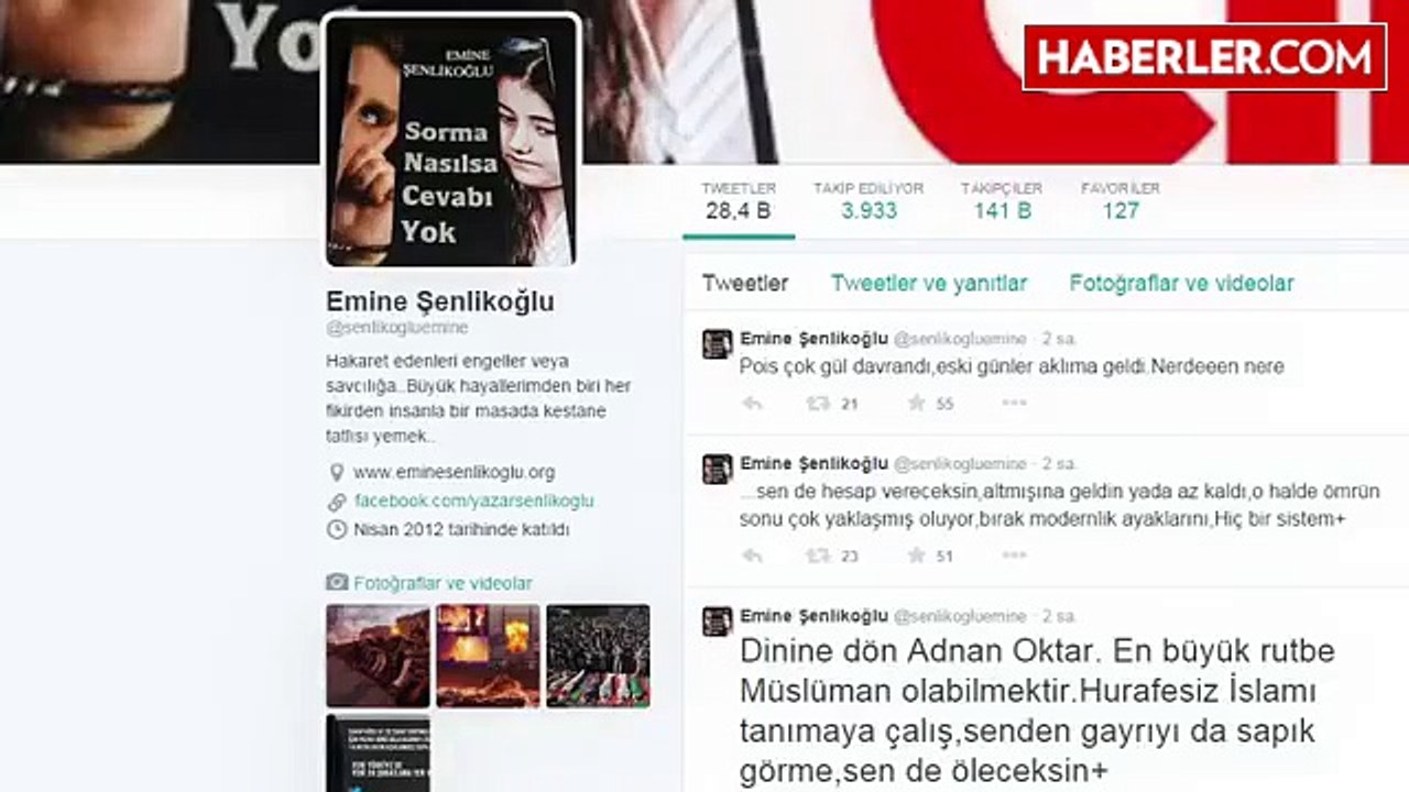 Yazar Emine Şenlikoğlu, Gözaltına Alındı