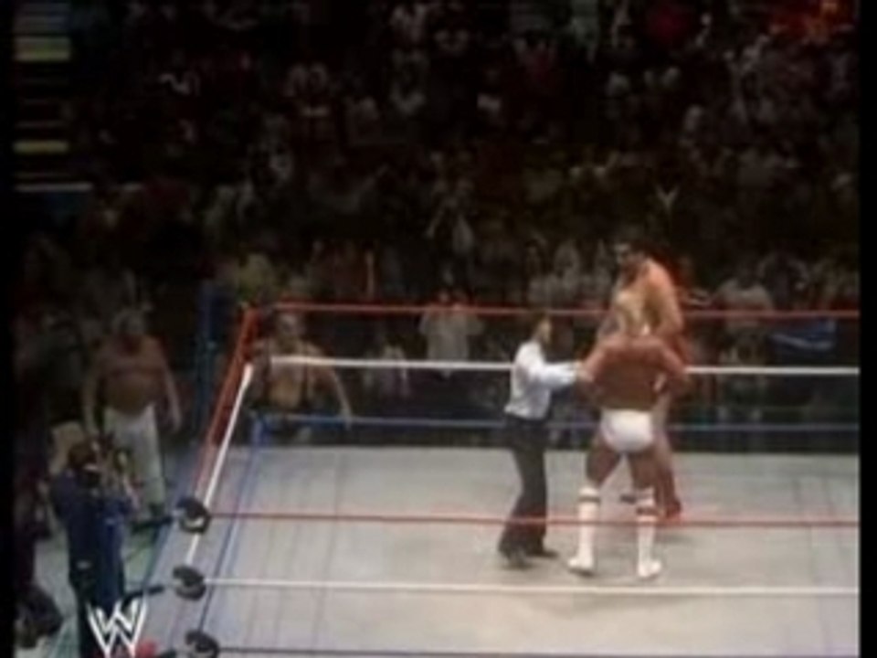 Hogan & Andre vs. Bundy & John Studd