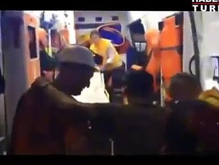 Soma faciası - ayakkabılarımı çıkarın,ambulans kirlenmesin