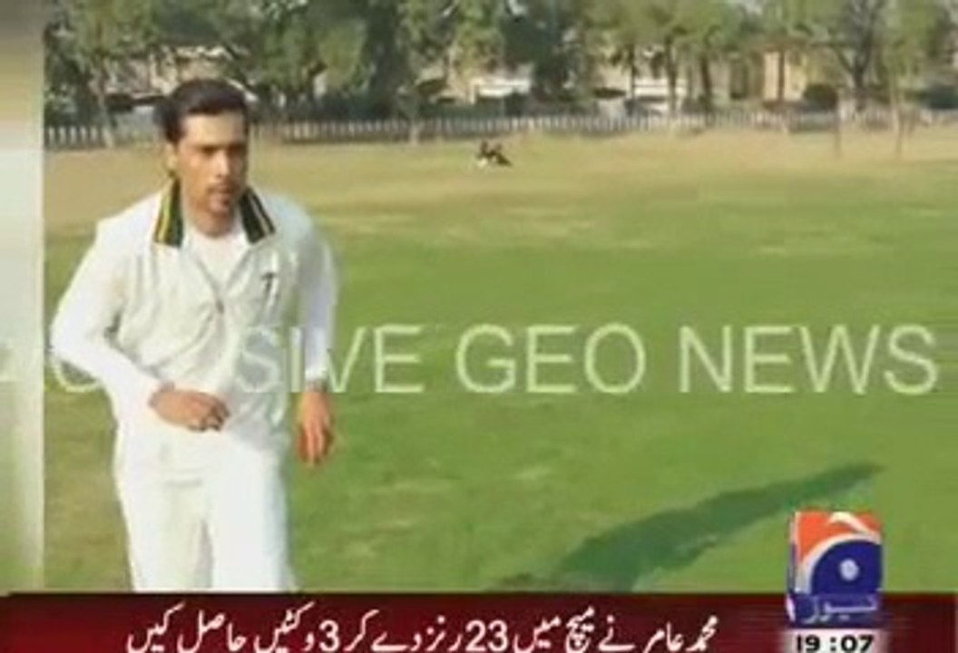 Mohammad Amir Back In Action- Took 3 Wickets & Scored 33 Runs in A Club Match