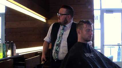 Tapered Skin-Fade Undercut - Hairstyle Similar to David Beckham | Curtained Hair