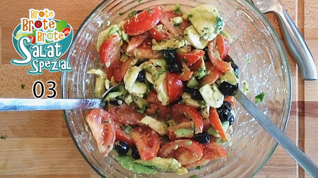 Salat-Spezial 03 - Tomaten-Avocado-Salat