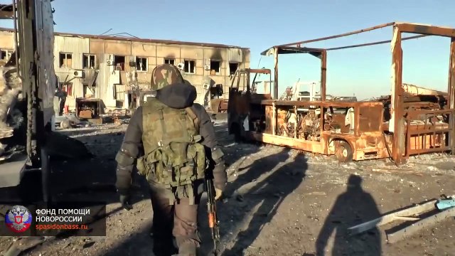 Моторола. Экскурсии по Новороссии. Донецкий аэропорт. Ополченцы/ДНР/ЛНР/Новороссия.