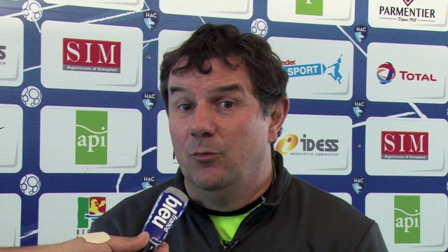 Avant Châteauroux - HAC, itv de Thierry Goudet