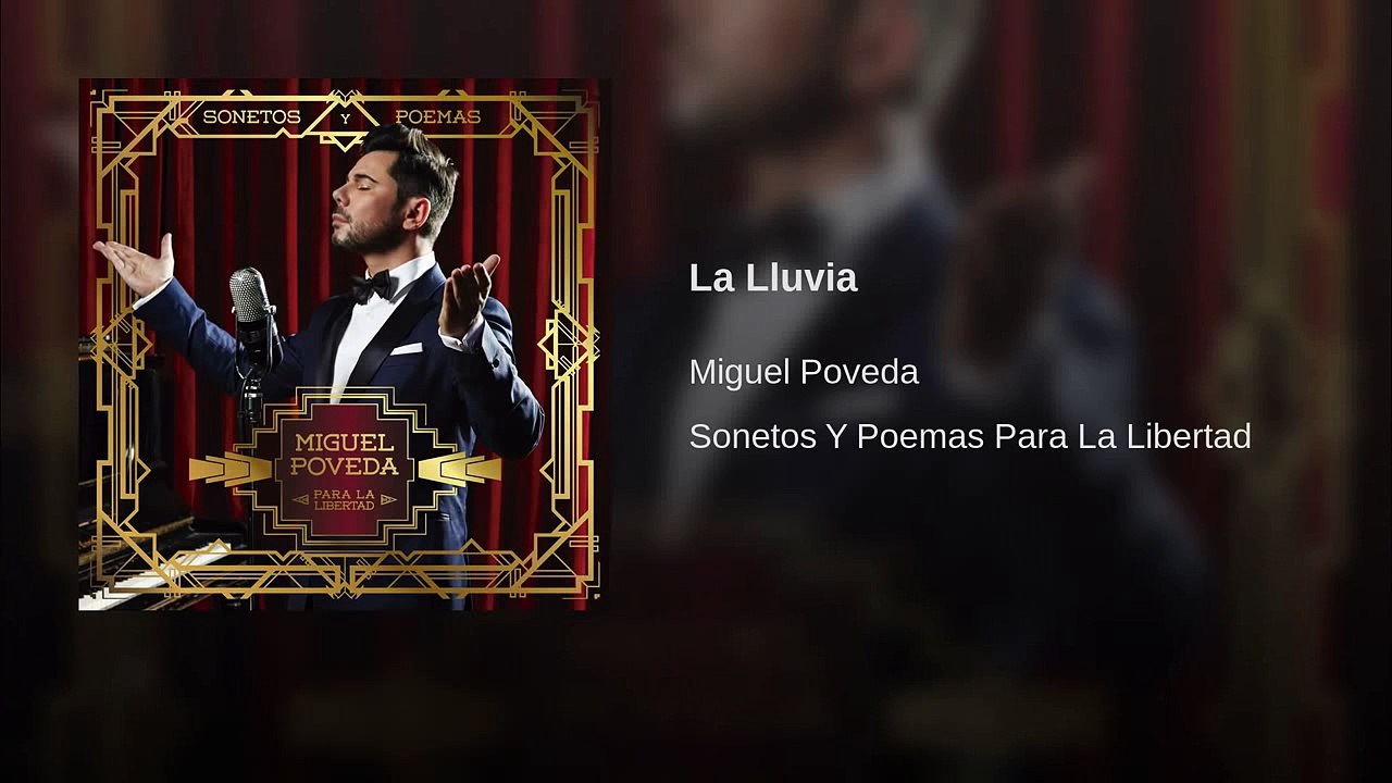 Miguel Poveda (Sonetos y Poemas Para La Libertad) - La Lluvia - Vídeo ...
