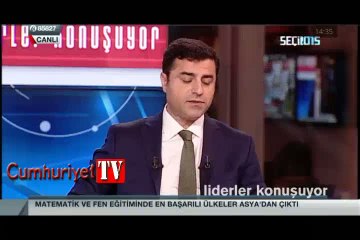 Demirtaş: Yüzde 10'u aşamazsak 7 Haziran akşamı bırakırım