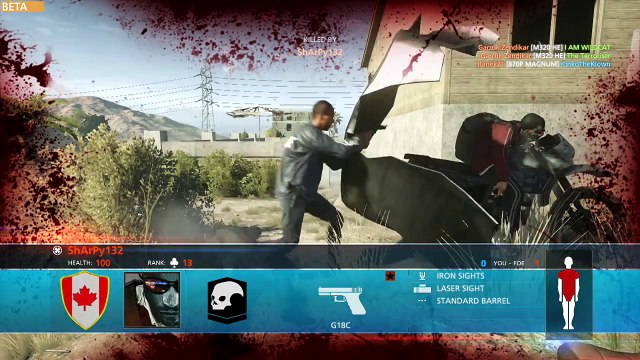 Battlefield Hardline Beta Funny Moments - Following Fun, Motorcycle Friends, Climbing Up The Crane!
