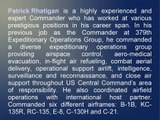 Patrick Rhatigan Holds Great Years Of Experience