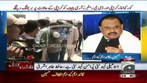 Altaf Hussain Again Alleges Rangers.Rangers Is Busy In Making Money How They Will Protect Karachi