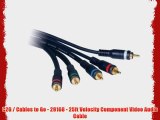 C2G / Cables to Go - 29168 - 25ft Velocity Component Video Audio Cable