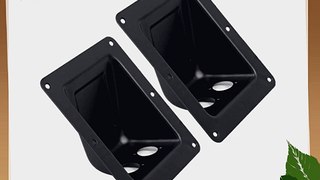 Seismic Audio - SAJP411-2Pack - Pair of Steel Recessed Jack Plates with Dual Mounting Holes