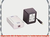 Dayton Audio DAC-CO Digital Coaxial To Toslink Optical Converter