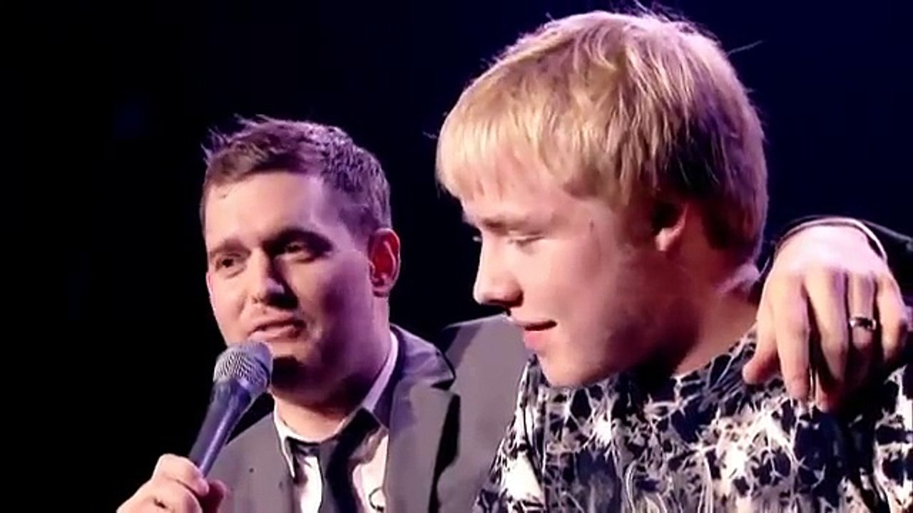 Michael Buble duets with 15 year old boy on 'This is Michael Buble' - HD