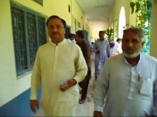 Sinjhoro : MNA Bhawan Das Vasdani Visited GBHS School Sinjhoro On 12-05-2015 (video 01)