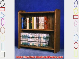 Solid Oak Cabinet for DVD's VHS tapes books and more