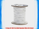 12 Awg 2C 100 Ft In Wall Speaker Wire CL2 Rated