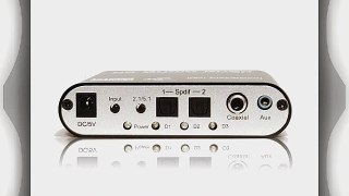 OREI DA51 Optical Fiber Coaxial DTS Digital-to-Analog Audio Decoder
