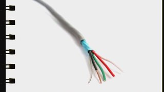 18/4 Awg Shielded Speaker Wire/Security Cable/CNC Stepper Motor - Sold 50 Ft Increments - Stranded