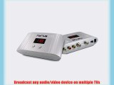 Nyrius NRFM100 Universal Channel RF Signal Modulator Audio/Video Converter with UHF/CATV Mode