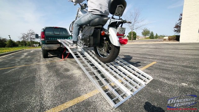 Big Boy Aluminum Folding Arched Motorcycle Ramp