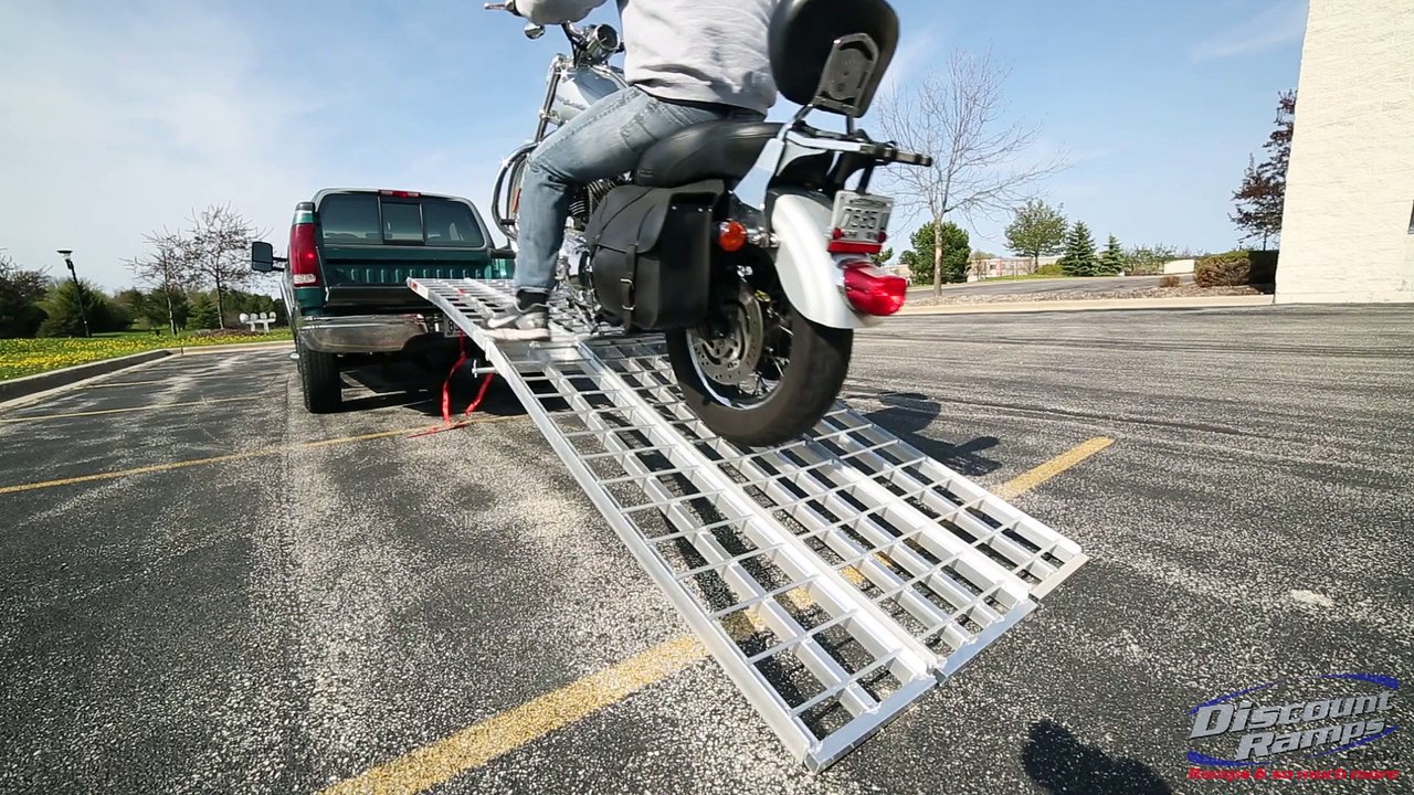 Big Boy Aluminum Folding Arched Motorcycle Ramp