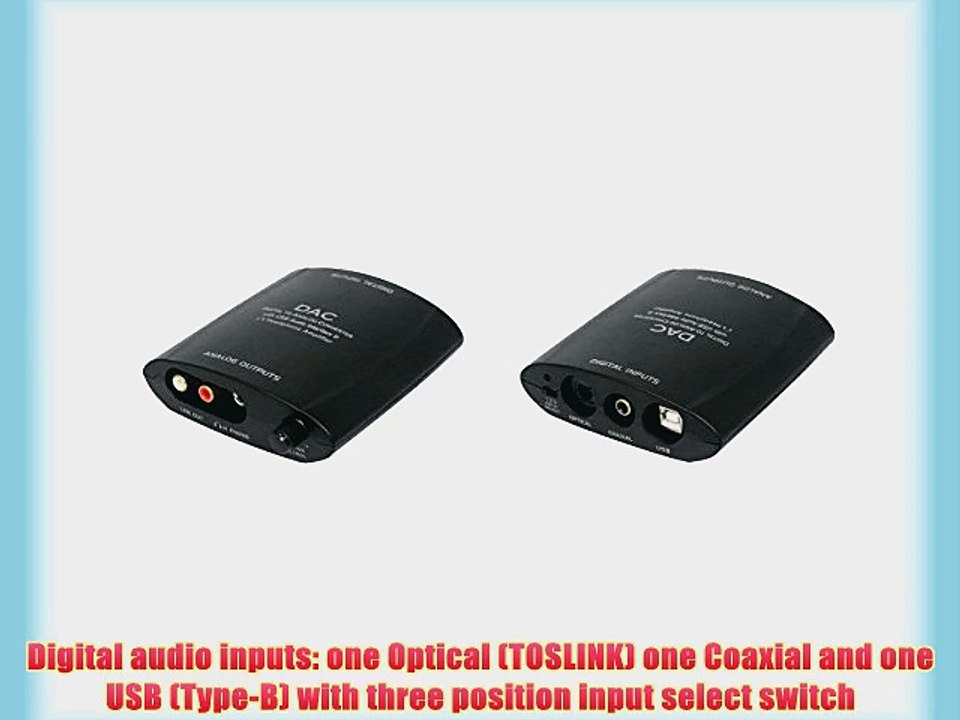 Panlong Optical Toslink/ Coaxial/ USB Digital to Analog Audio Converter Adapter USB Sound Card