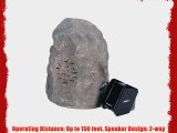 C2G / Cables to Go Audio Unlimited 900MHz Wireless Indoor/Outdoor Rock Speaker (Rechargeable)
