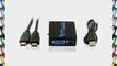 enKo products VGA   Audio To HDMI Mini Converter With High Speed HDMI Cable (6.5 Feet / 2 Meter)