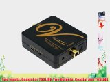 ViewHD SPDIF Audio Optical TOSLINK to Coaxial Bi-directional Converter Splitter | VHD-2WDA