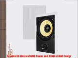 2) VM AUDIO ELUX 8 540W 2 Way In-Wall Surround Sound Home In Wall Speakers Pair