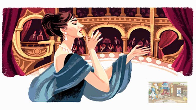 Мария Каллас - Maria Callas - Google Doodle 2 декабря 1923